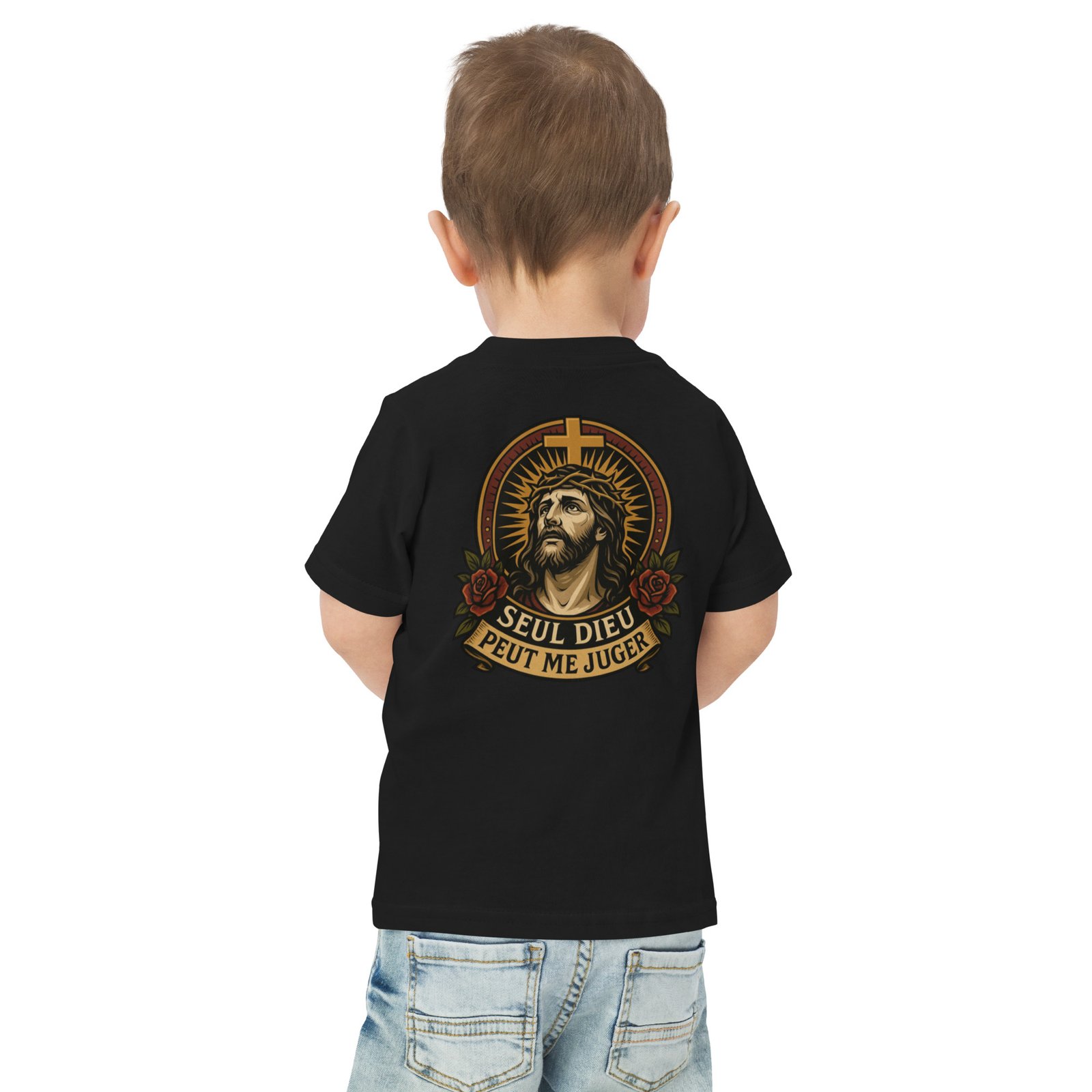 T-shirt enfant seul dieu peut me juger - Image 8