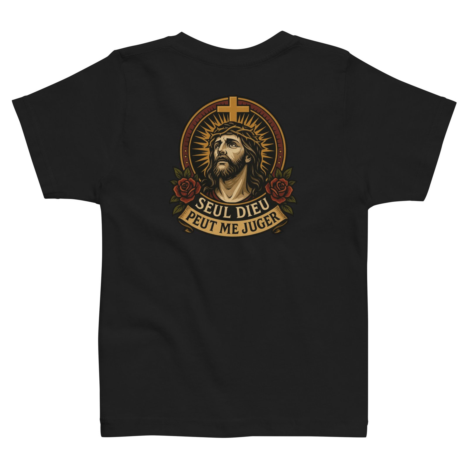 T-shirt enfant seul dieu peut me juger - Image 4