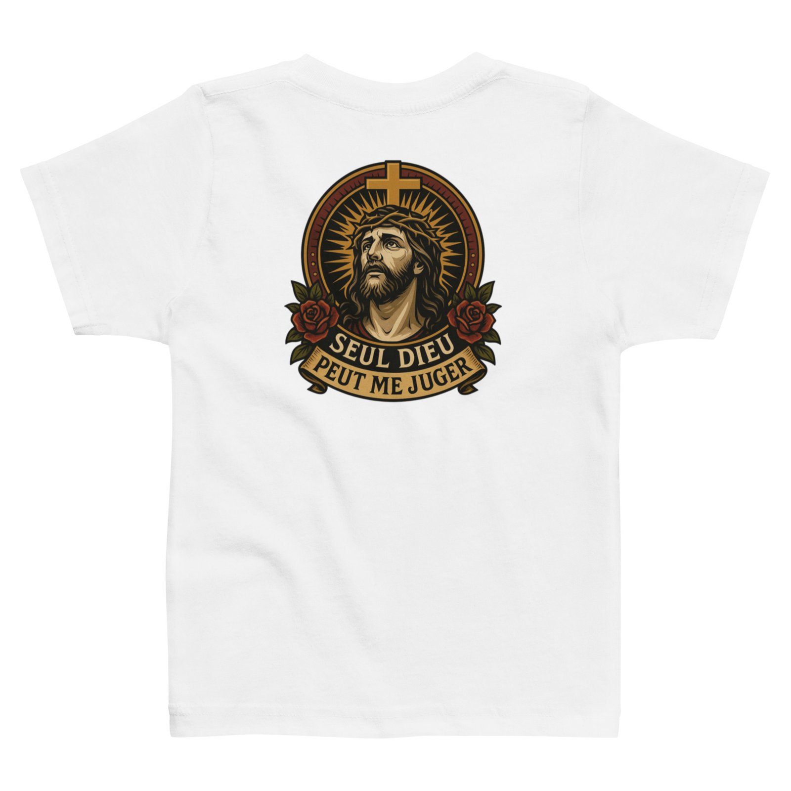 T-shirt enfant seul dieu peut me juger - Image 5
