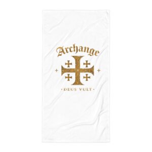 Serviette de plage croix de jerusalem