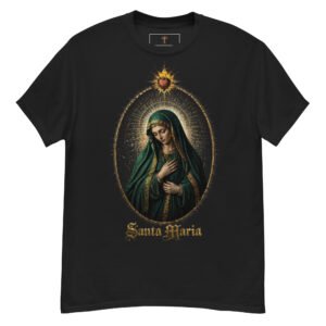 T-shirt Santa Maria imprimé avant