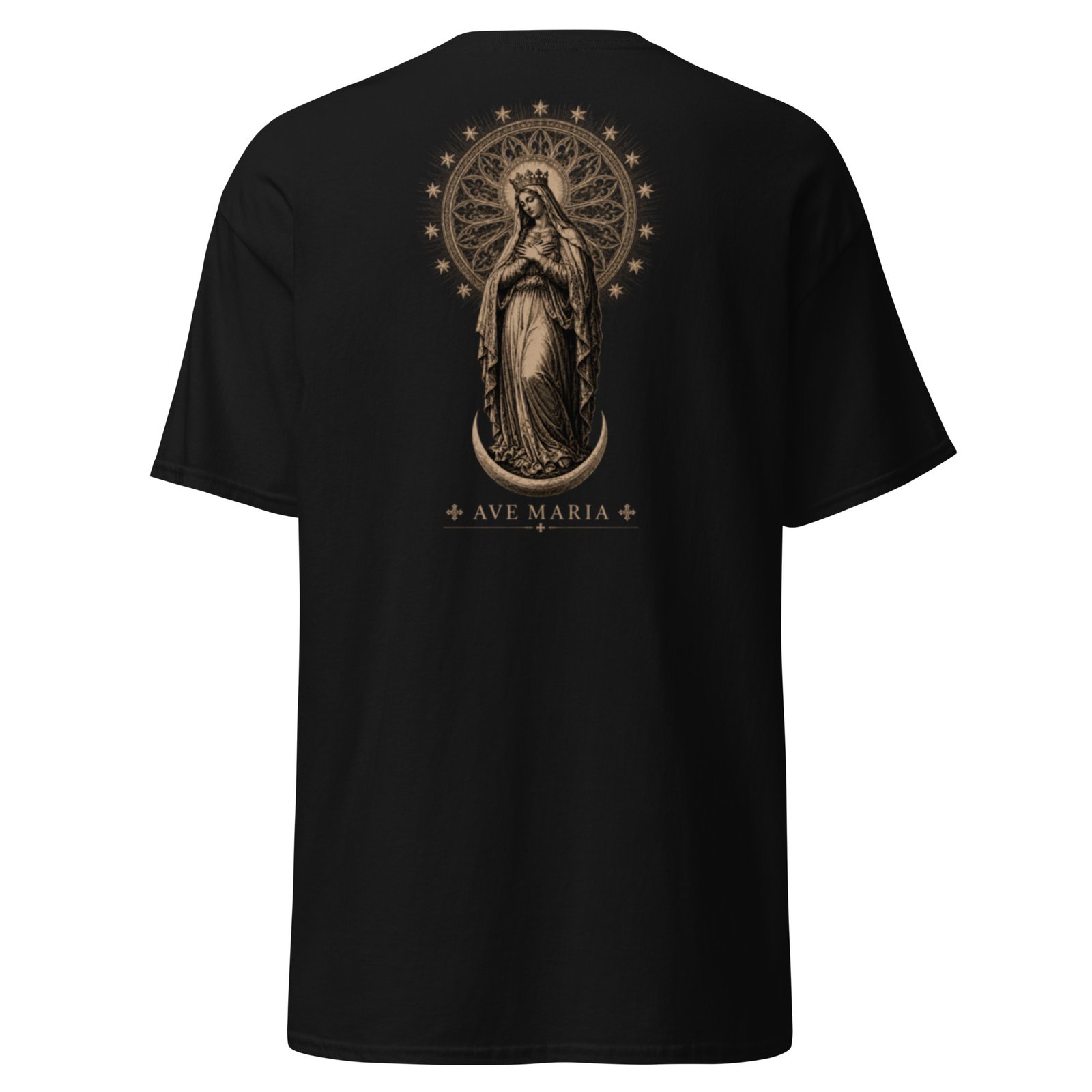 T-shirt ave maria cuivre - Image 3