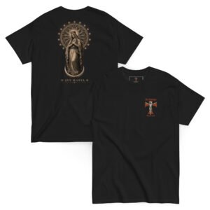 T-shirt ave maria cuivre