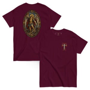 T-shirt Vitrail sacré saint michel archange