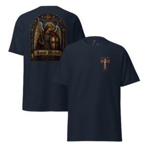 T-shirt Archange saint michel vitraux