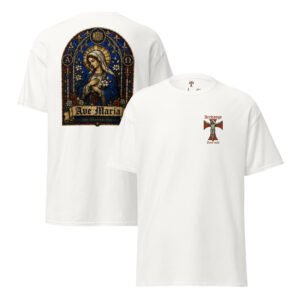 T-shirt Ave Maria vitraux