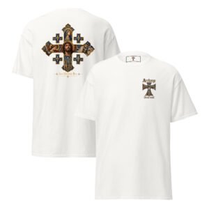 T-shirt croix de jerusalem vitraux